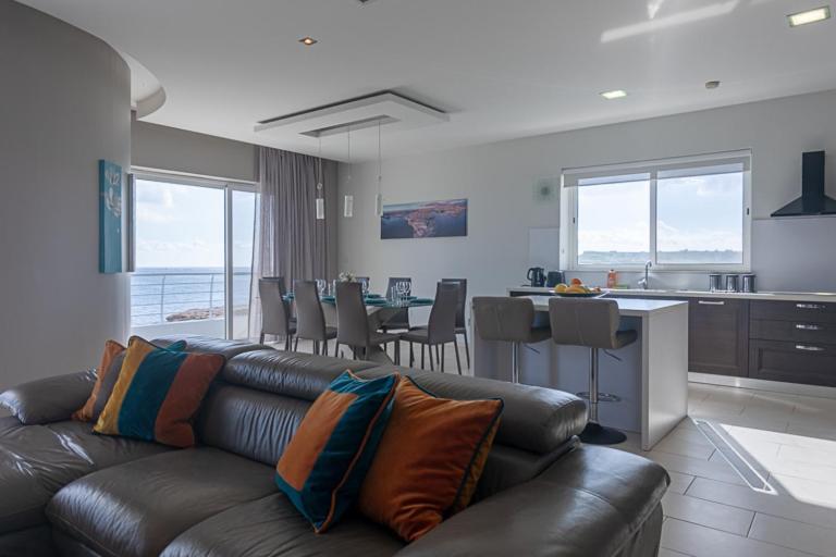 Apartmán Waters-Edge Complex Marsaskala Exteriér fotografie