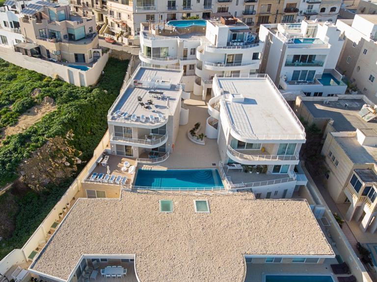 Apartmán Waters-Edge Complex Marsaskala Exteriér fotografie