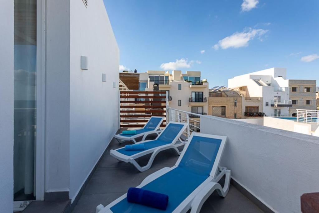 Apartmán Waters-Edge Complex Marsaskala Exteriér fotografie