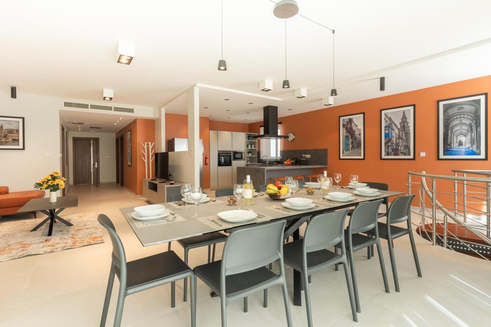 Apartmán Waters-Edge Complex Marsaskala Exteriér fotografie